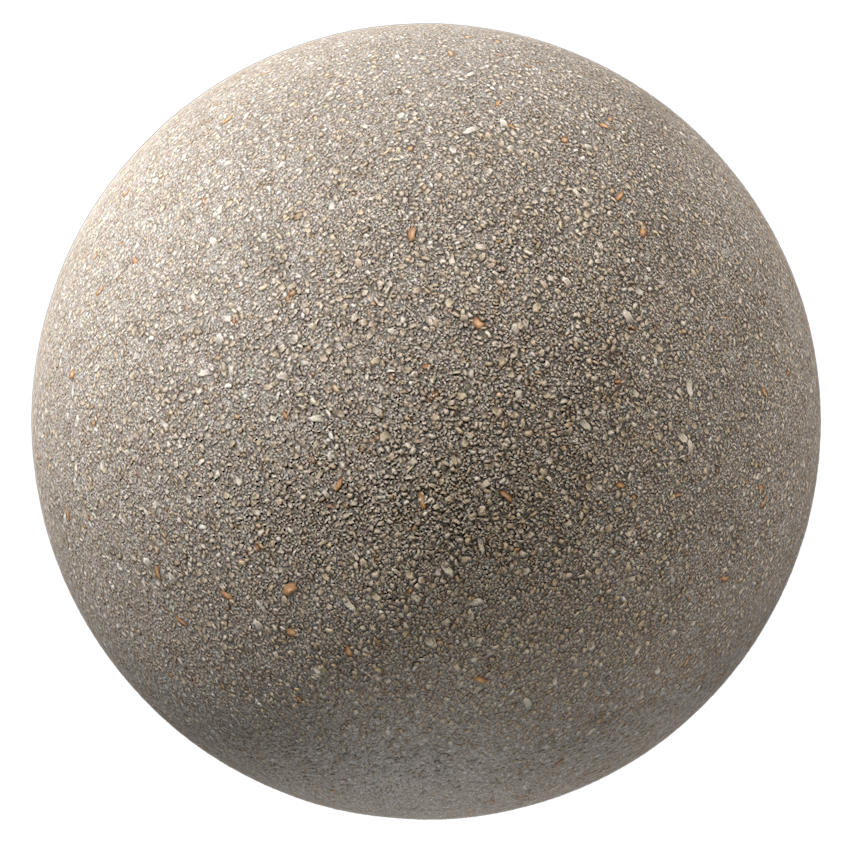 White Gravel Surface